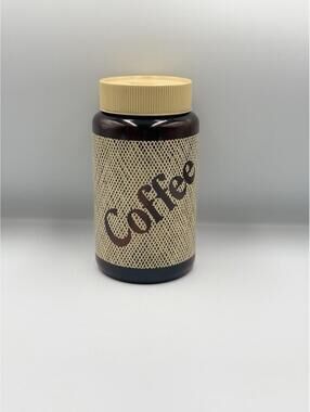 Vintage Borden Cremora Coffee Jar Coin Bank Retro Kitchen Decor